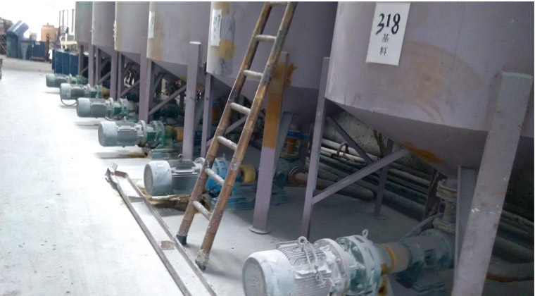 NYP110高粘度泵用戶現場