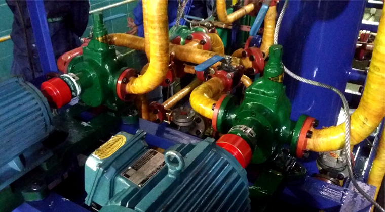 KCG高溫齒輪油泵案例